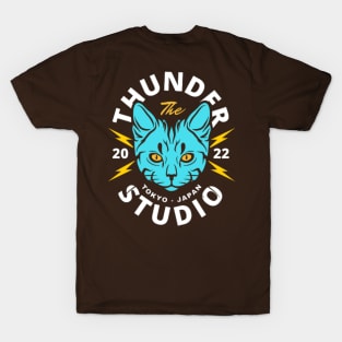 Beautiful Thunder Japanese Cat  Animal T-Shirt T-Shirt